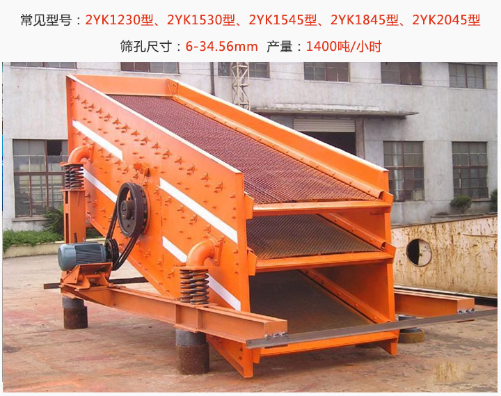 雙層圓振動(dòng)篩型號